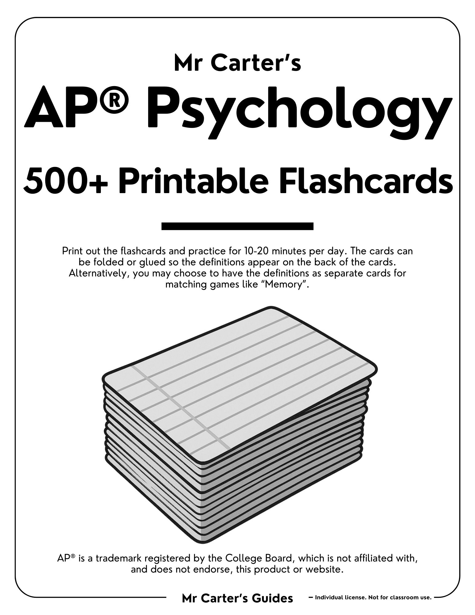 Flashcards